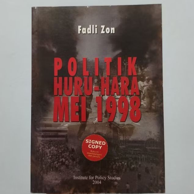 Buku Bertanda tangan Fadli Zon Asli