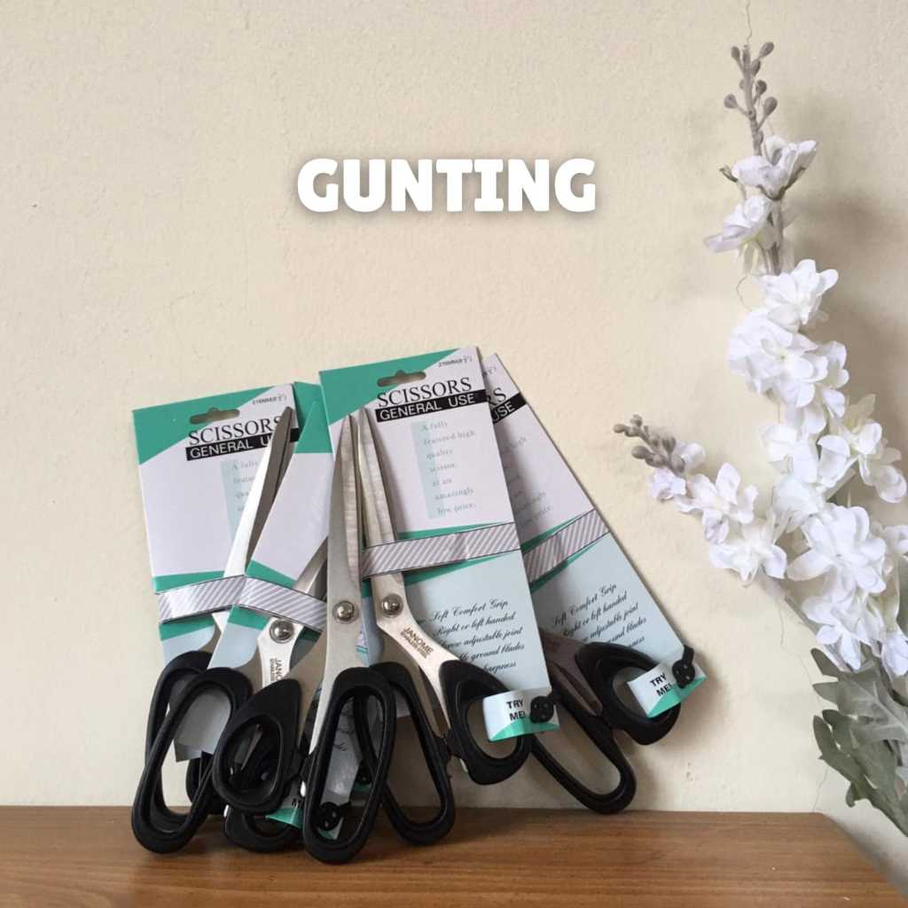 

Gunting Bahan Kain JANOME ASLI