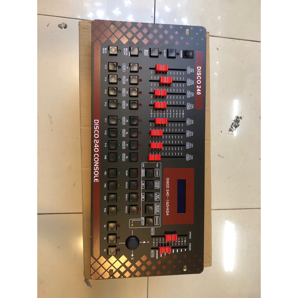 Mixer 240 disco controller berbagai lighting panggung