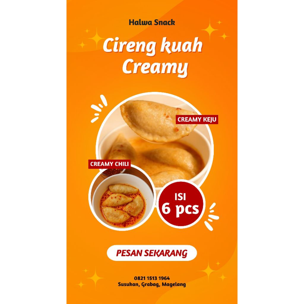 

Cireng Kuah Chili Oil