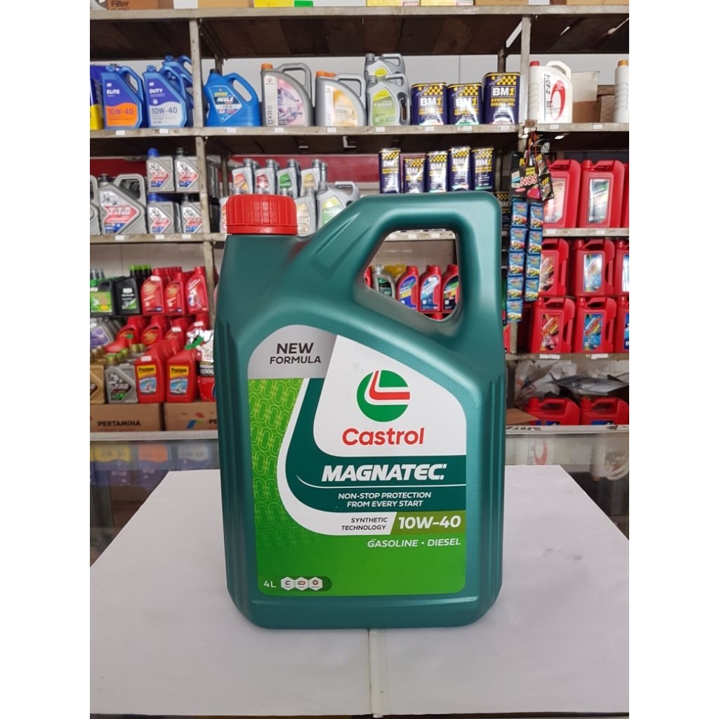Oli mesin Castrol Magnatec 10w-40 4 liter