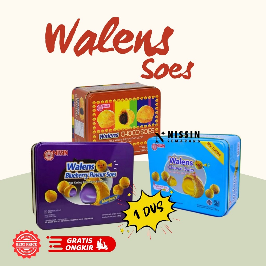 

Walens Soes Walens Choco Blueberry Cheese Soes 350gr Walens Soes 1 KARTON Isi 6 Kaleng