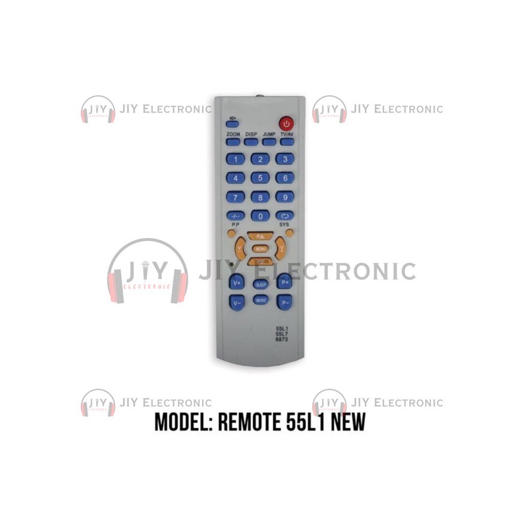 Remote Remot TV Mesin China Tabung 55L1 Remote TV Tabung Mesin China Remote TV China