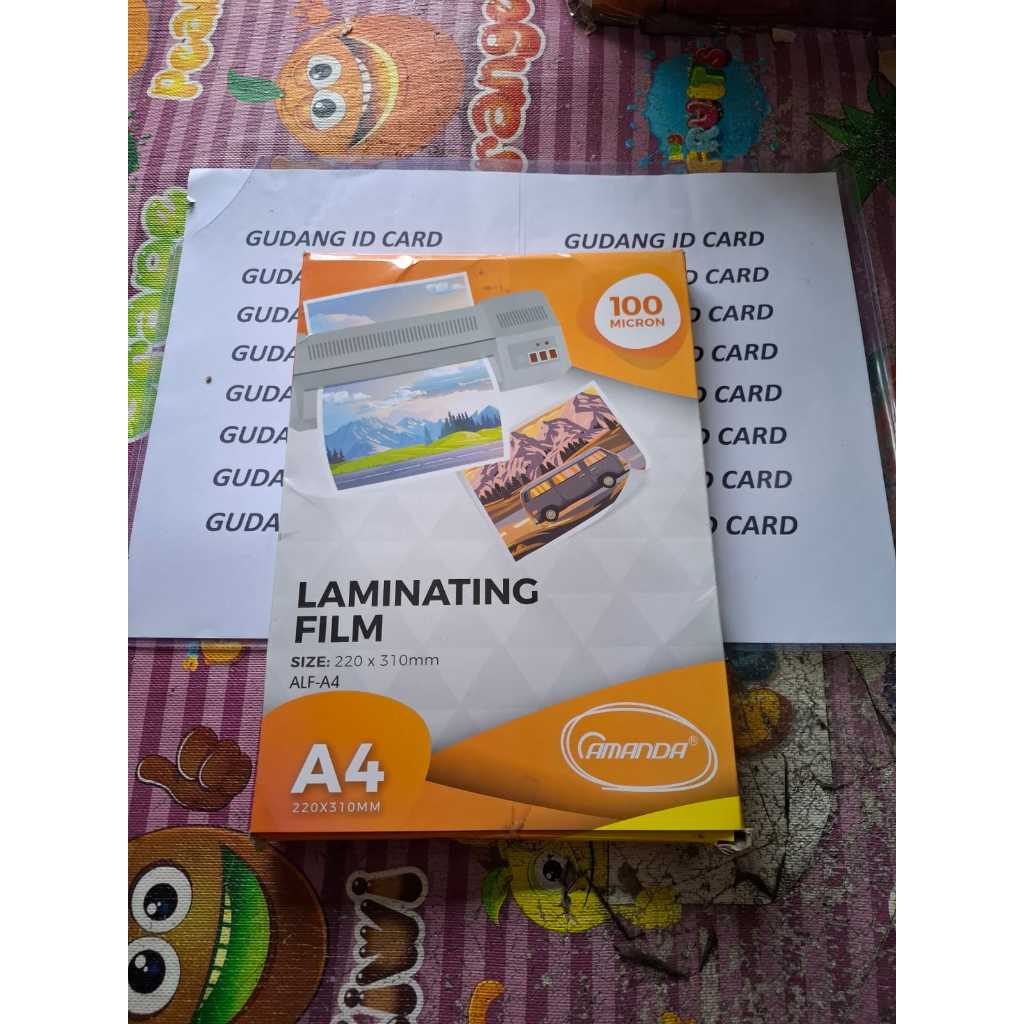 

Laminating Plastik A4 Amanda