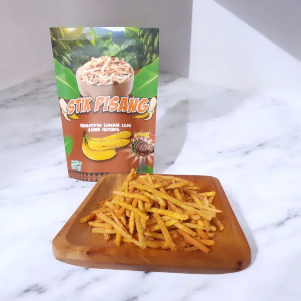 

Stik Pisang Daging Panggang Rasa Gurih dan Manis