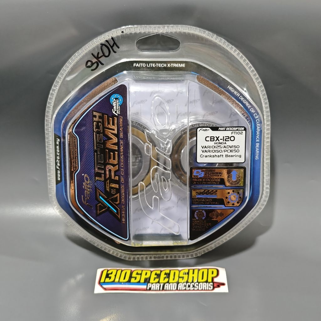 BEARING KRUK AS LITE TECH XTREME FAITO VARIO 125 VARIO 150 PCX 125 PCX 150 ADV 150 ORIGINAL FAITO