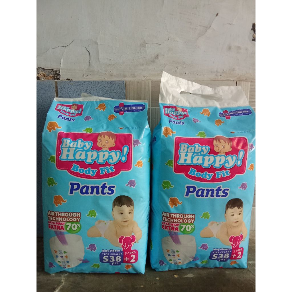 Pampers Baby Happy Ukuran S