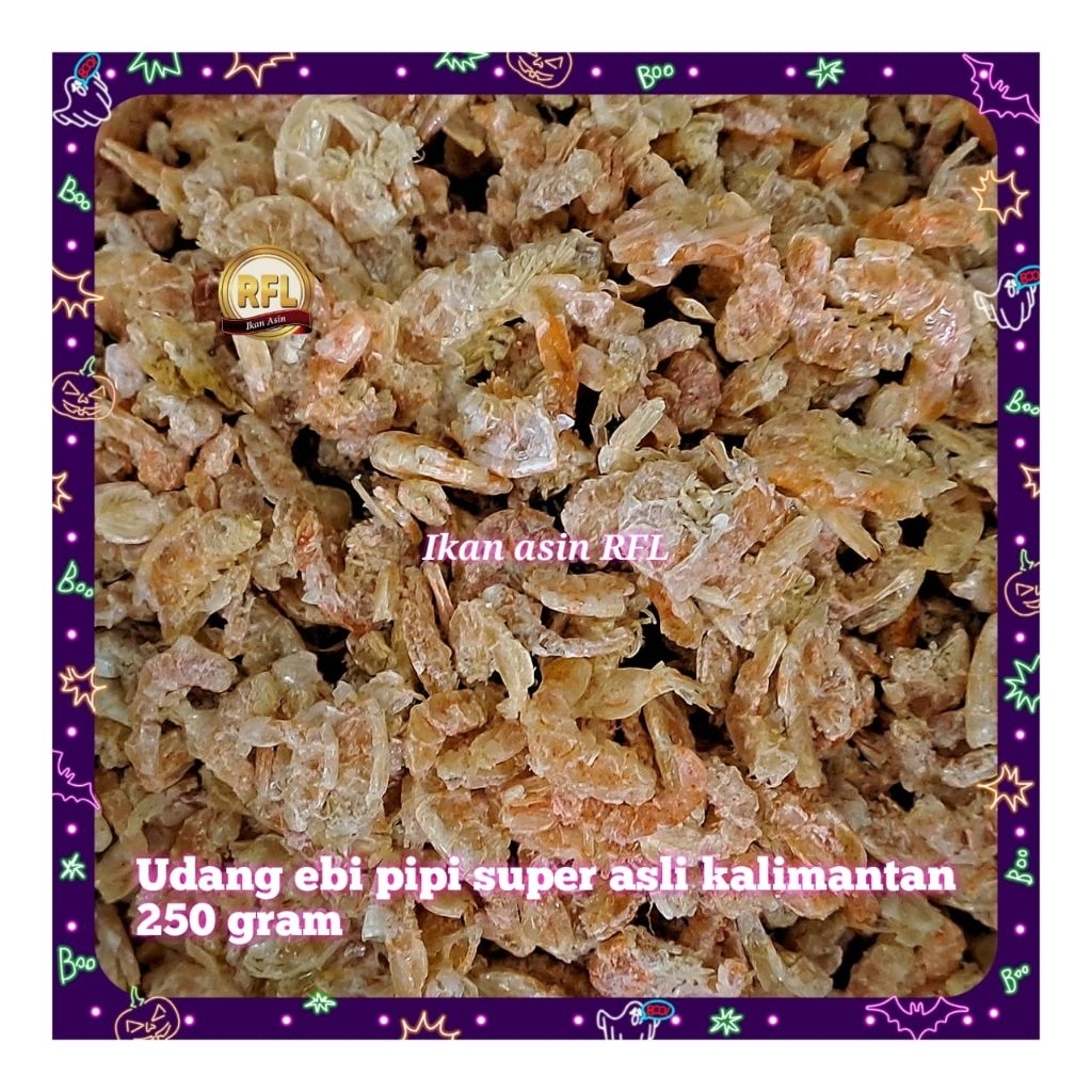 

udang kering ( asli ebi kalimantan ) ebi pipi super 250gram
