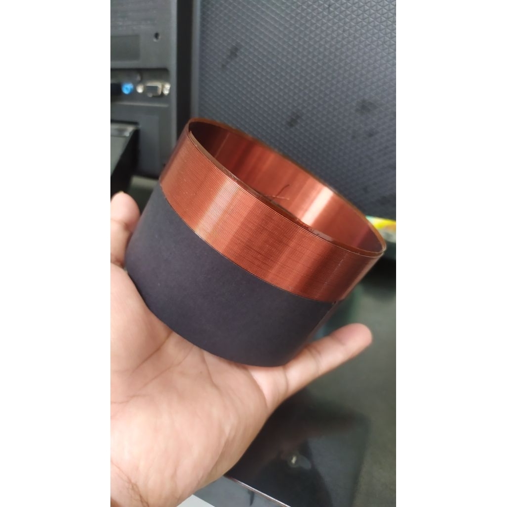 Spul JIC LA 12100 Coil 4" Spul Speaker JIC - LA 12100 Spul in out/lilitan luar dalam/speaker low sub