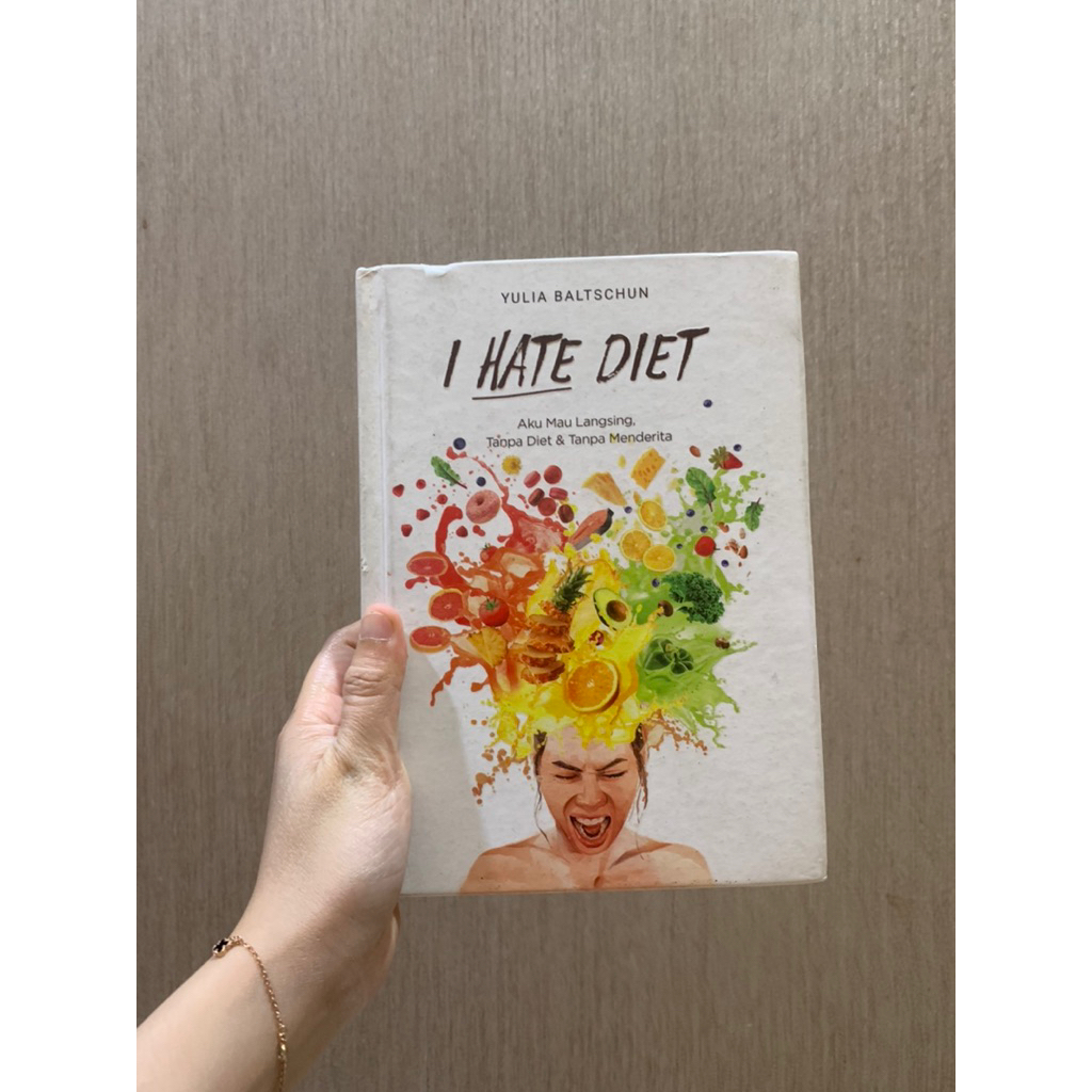 Buku I Hate Diet by Yulia Baltschun Preloved