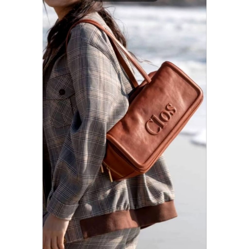 tas kulit long handle CLOS