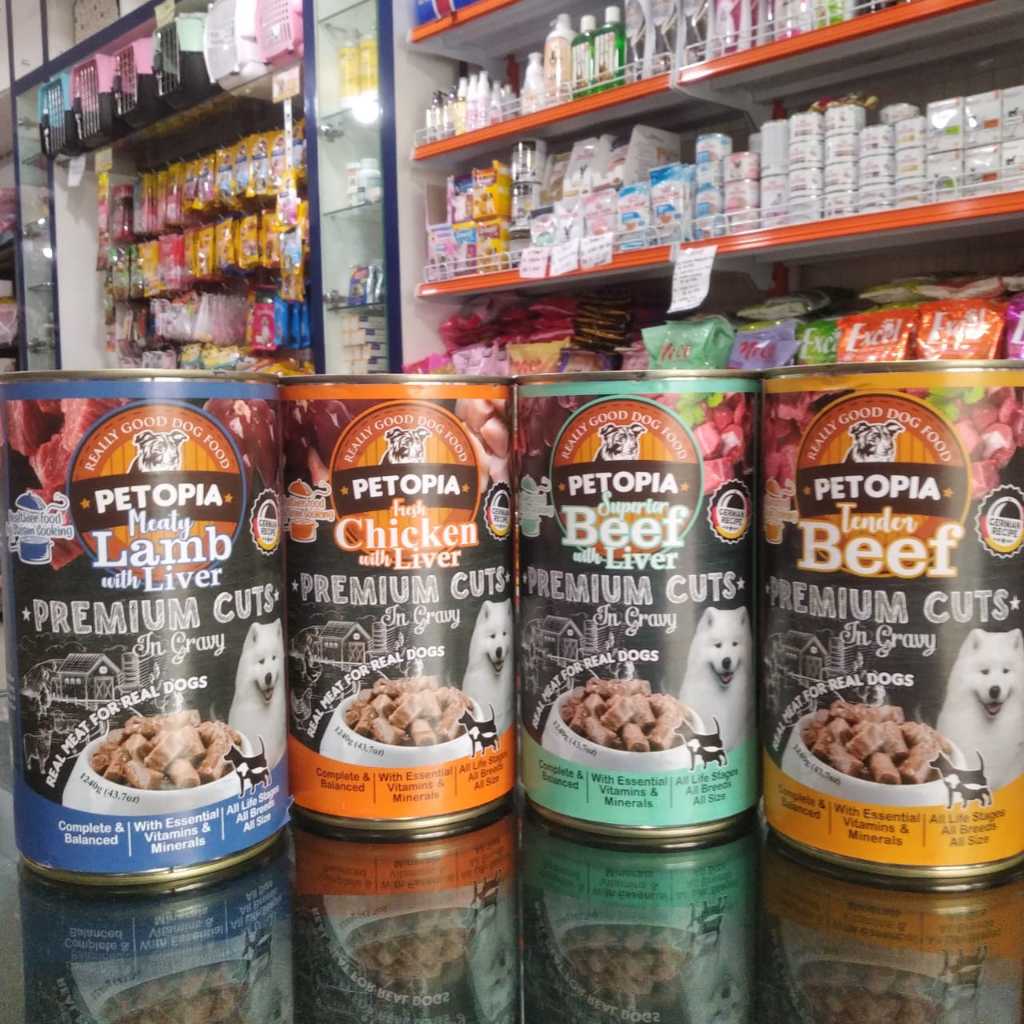 PETOPIA Dog Food 1240g - Makanan Basah Anjing Kaleng / Dog Food