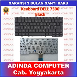 Keyboard Dell Latitude 7300 Black