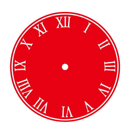 akrilik jam dinding hiasan mahar - jam romawi akssesoris mahar replika jam dinding