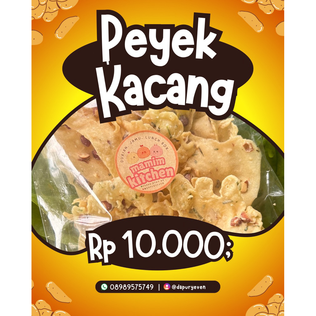 

Peyek Kacang Tanah