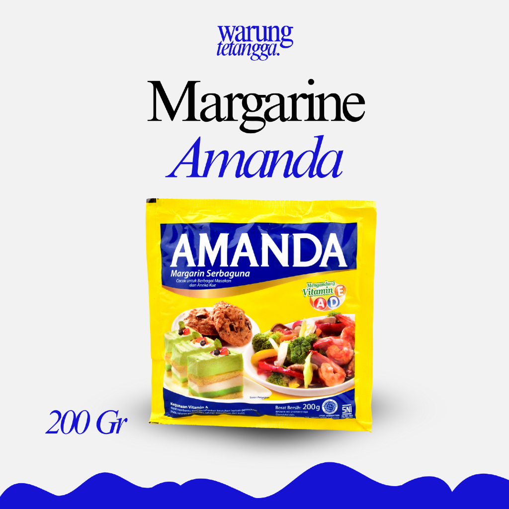 

MARGARINE AMANDA 200GR