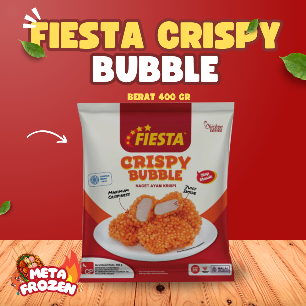 

Fiesta crispy bubble 400 gr