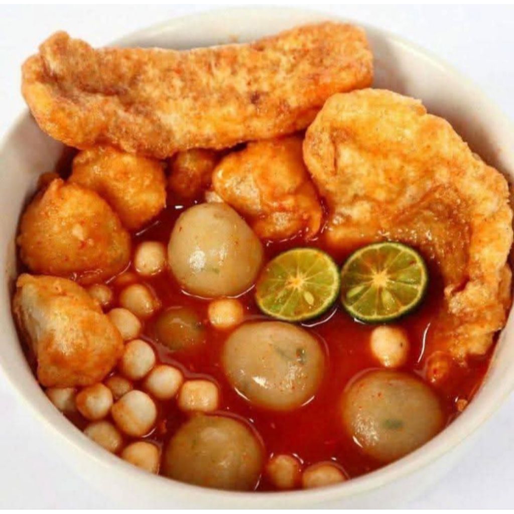 

Baso aci instan isi ayam suwir