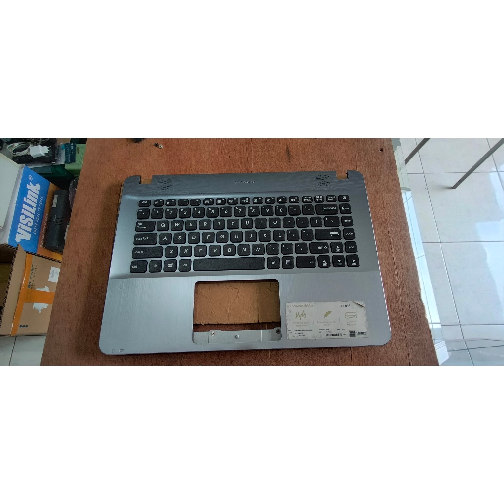 Casing keyboard Palmrest Asus X441M original