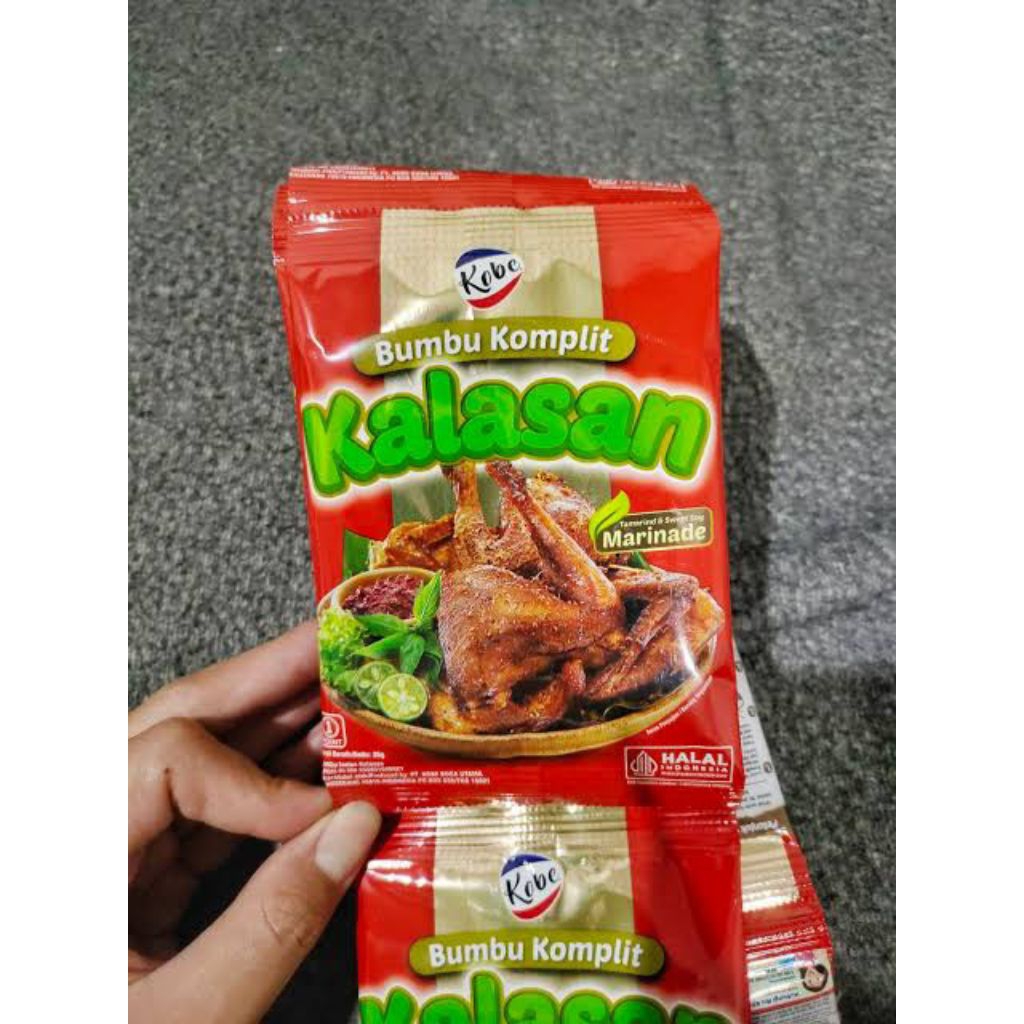 

Kobe Bumbu Ayam Kalasan Bumbu Komplit 35gr