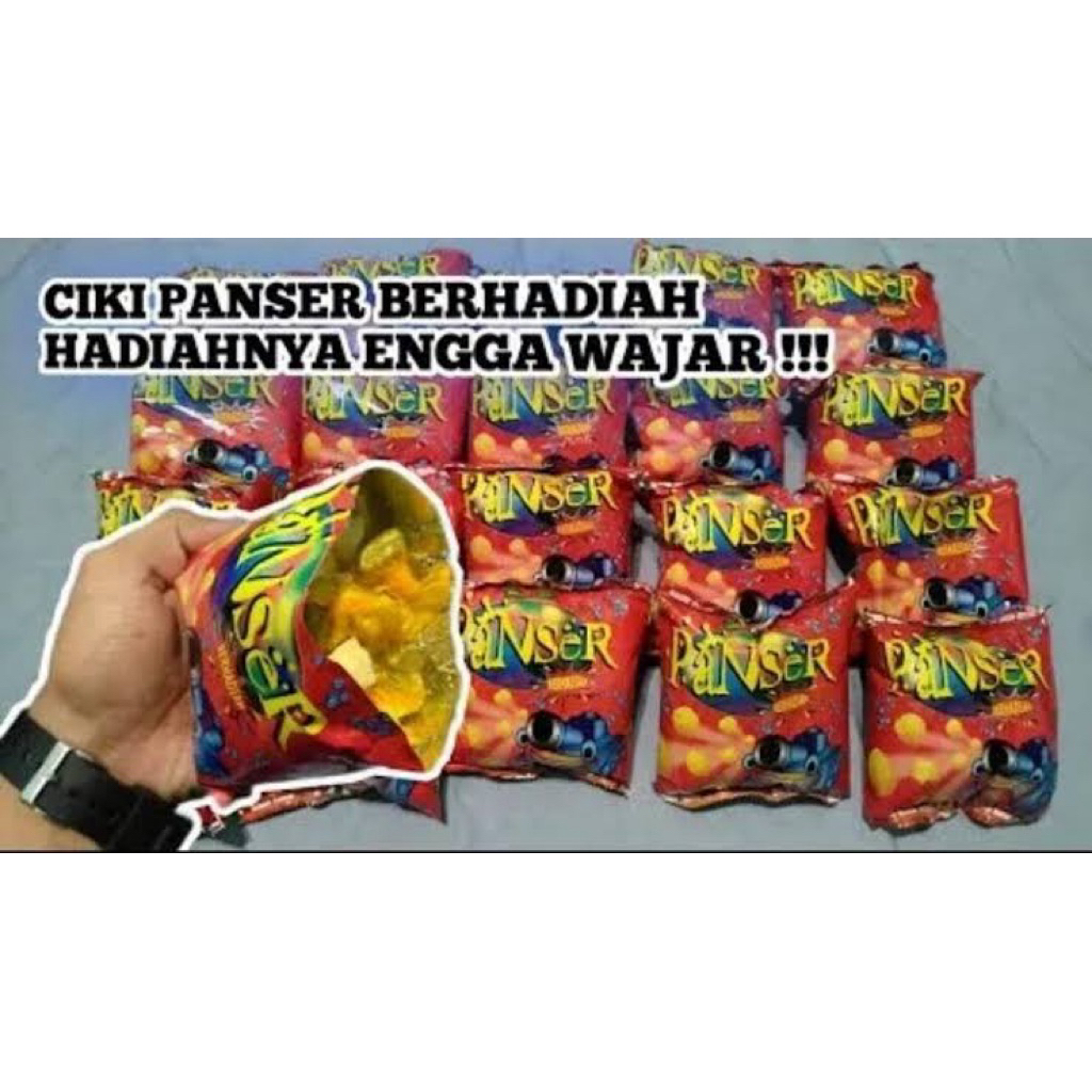 

chiki panser berhadiah 1 dus isi 40pcs