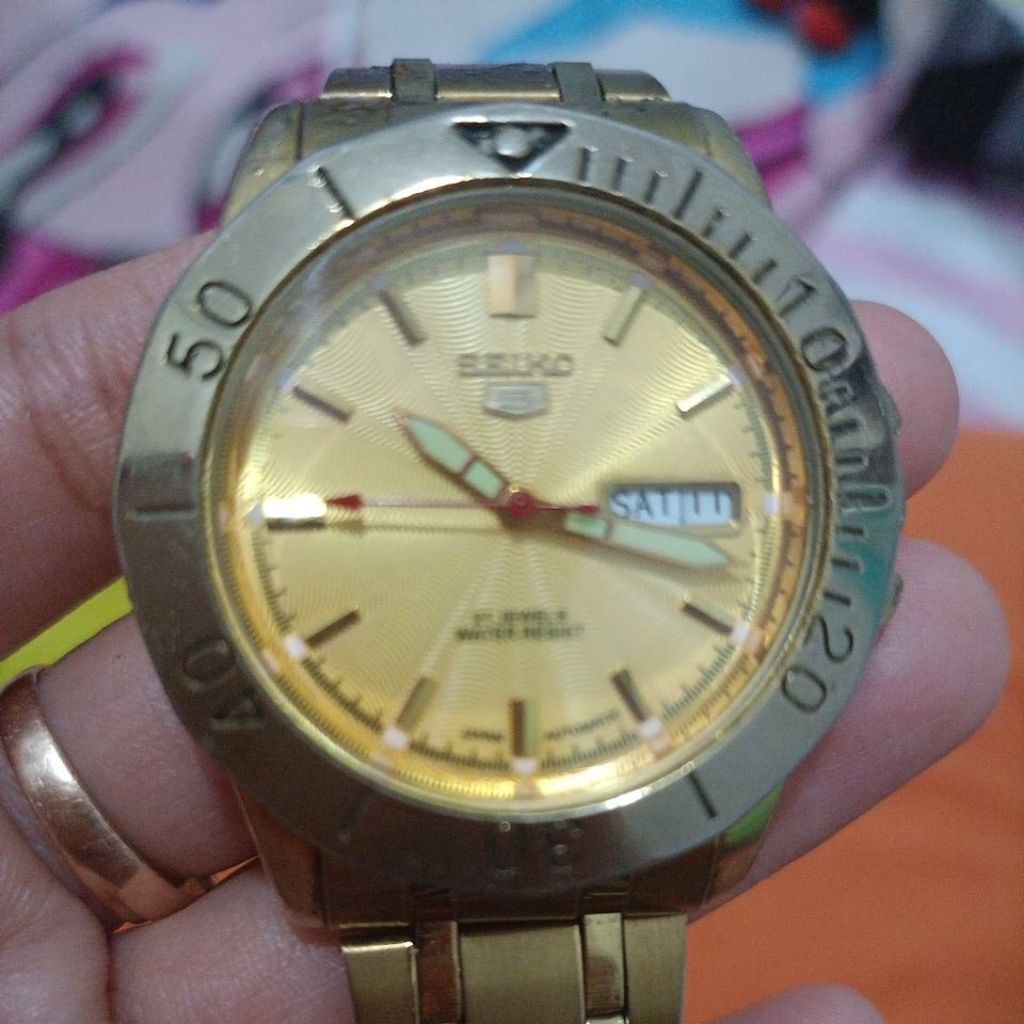 Jam Automatic Seiko 5 vintage
