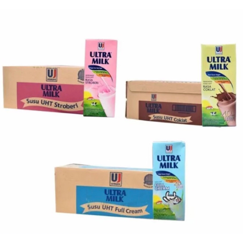 

Susu Ultra Milk UHT 200ml 1 Dus / 1 Karton
