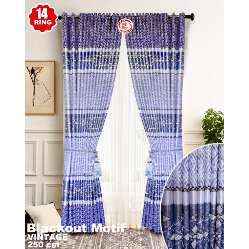 Gorden  BLACKOUT MOTIF MEWAH
