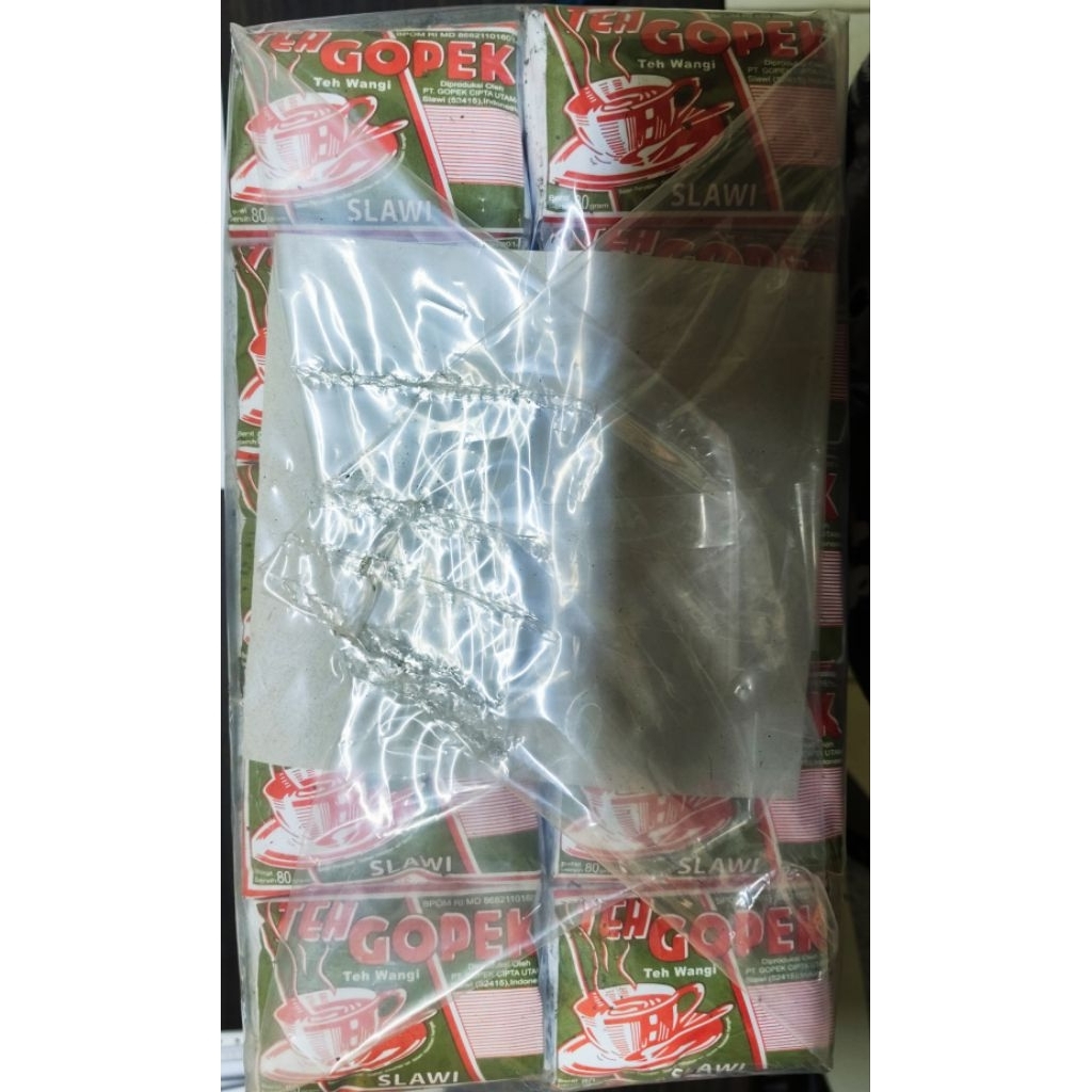 

Es Teh solo Teh Gopek Slawi Hijau Besar (kemasan 80gr) untuk 1 ball pembelian