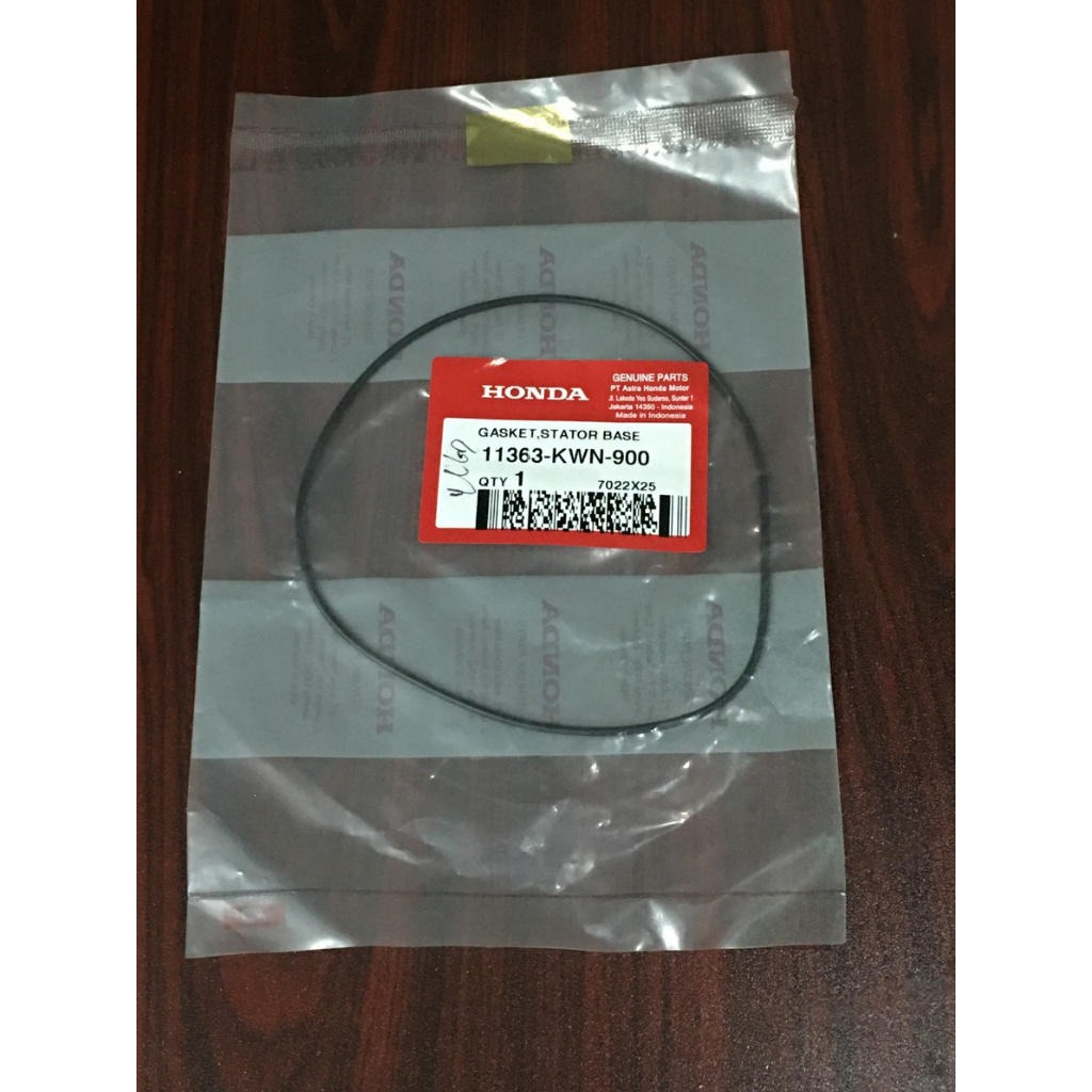 ORING / GASKET STATOR BASE / O RING MAGNET SPUL RADIATOR MOTOR AHM HGP HONDA 11363-KWN-900 ADV 150 /