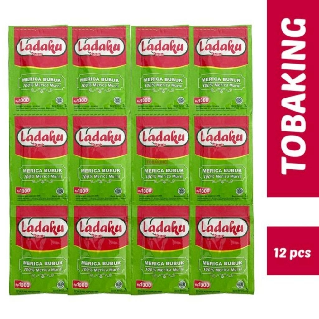 

Ladaku Merica Bubuk Murni Renceng 2.5 Gr