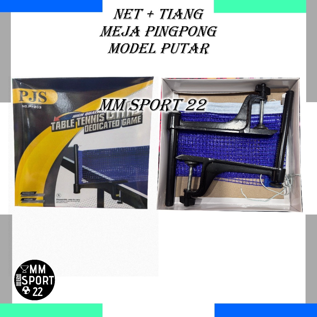 NET PINGPONG TENIS MEJA MODEL PUTAR ORIGINAL