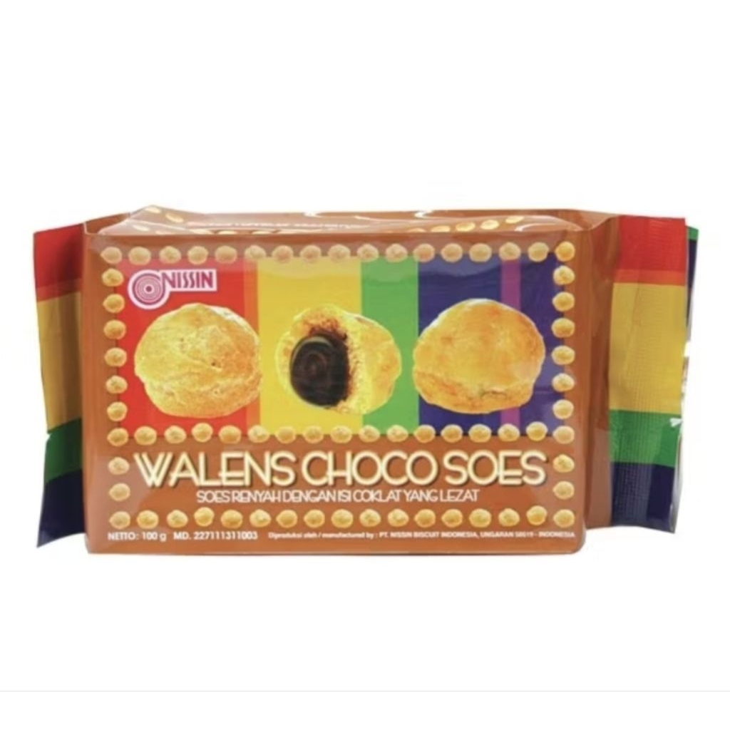 

Nissin Walens Soes Coklat 100gr