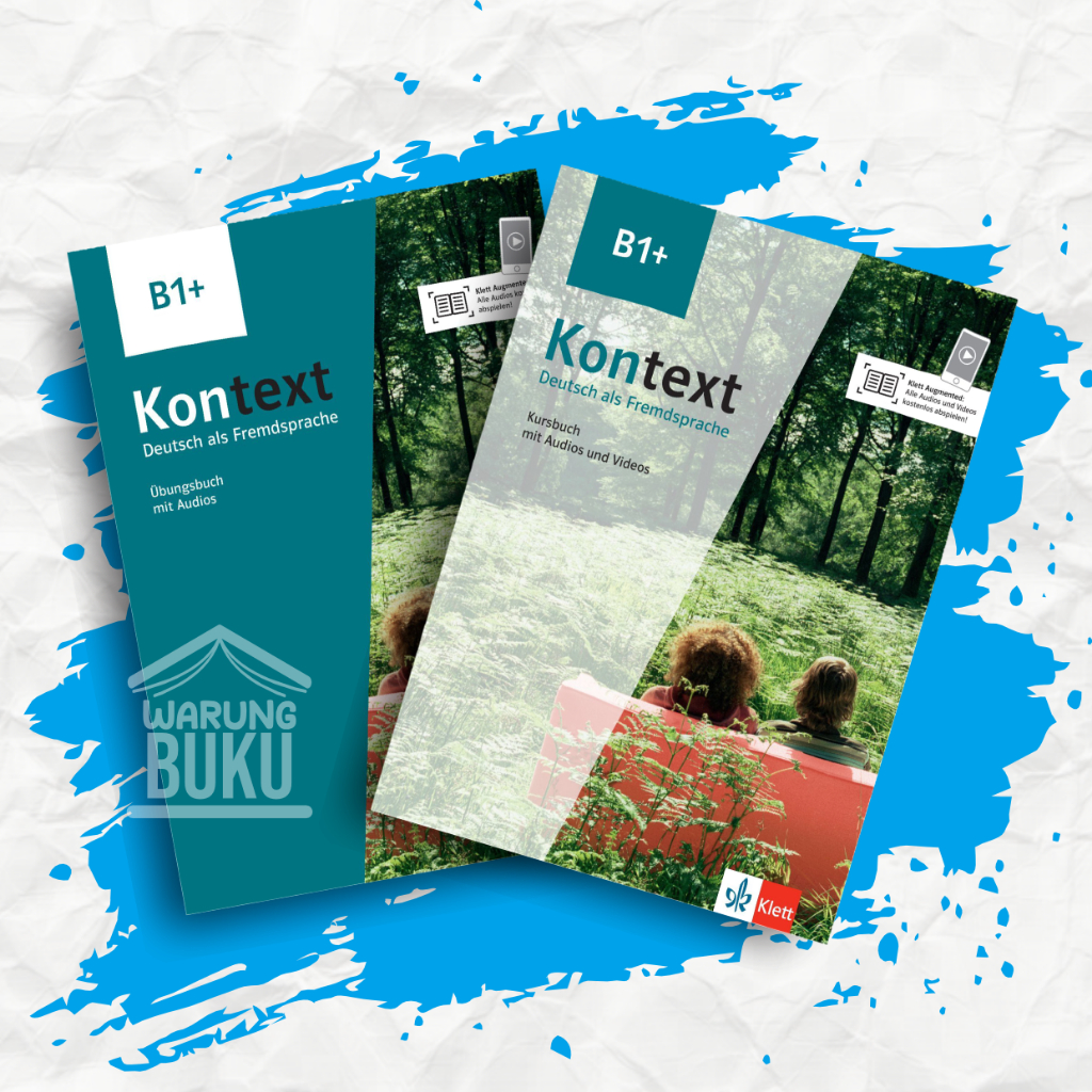 

Buku Kontext B1+ Kursbuch & Ubungsbuch Full color A4