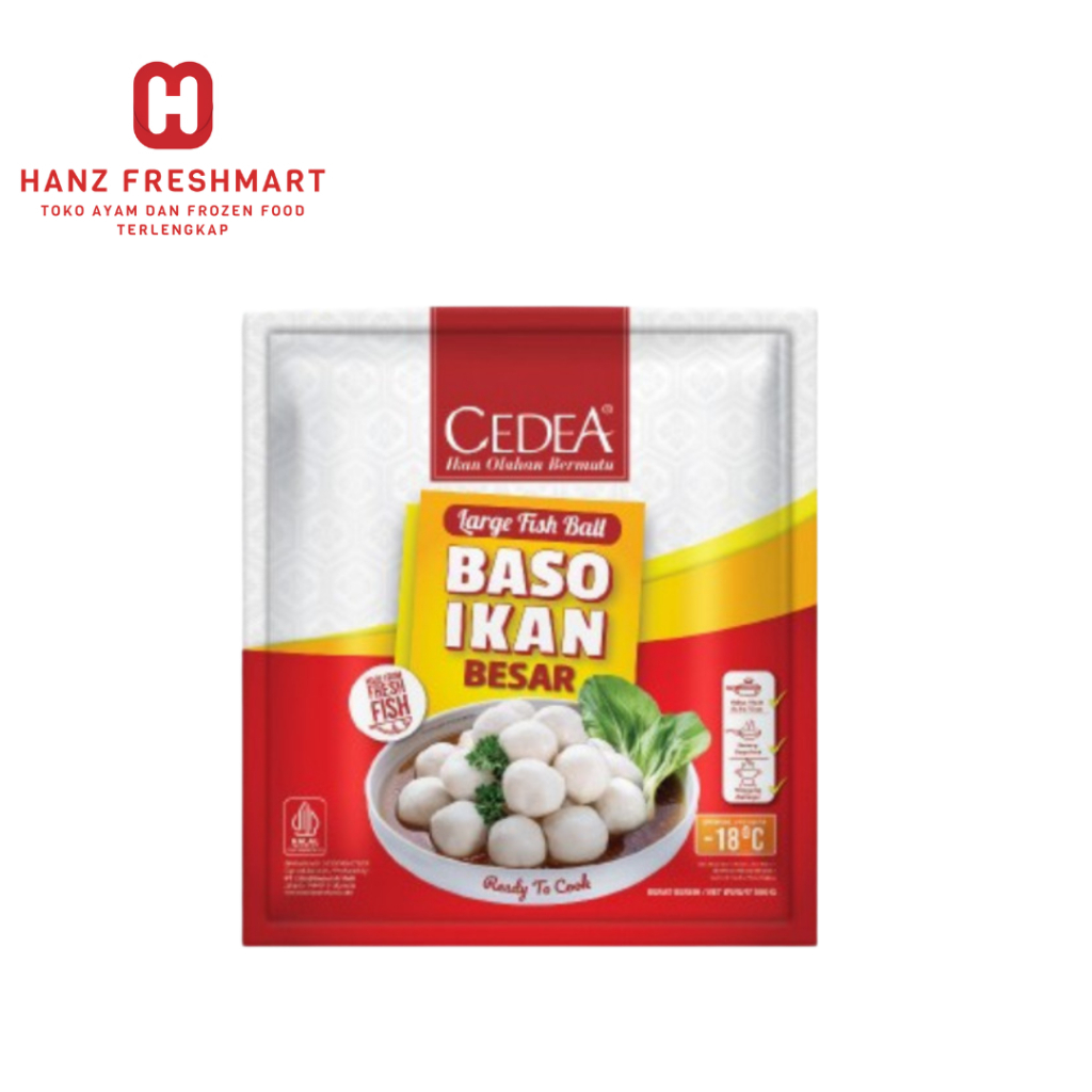 

Cedea Baso Ikan Besar 500gr - Hanz Freshmart