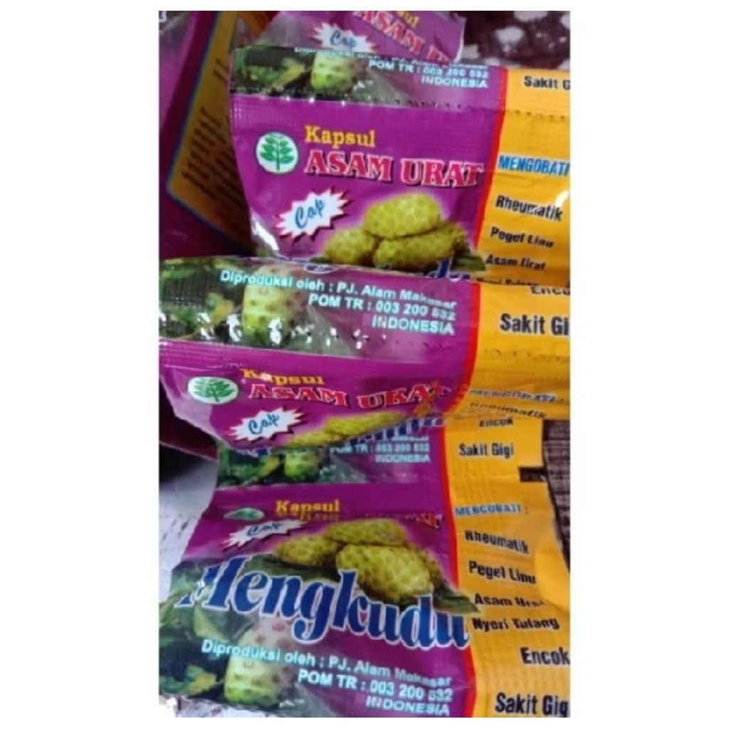 

sari mengkudu obat herbal asam urat