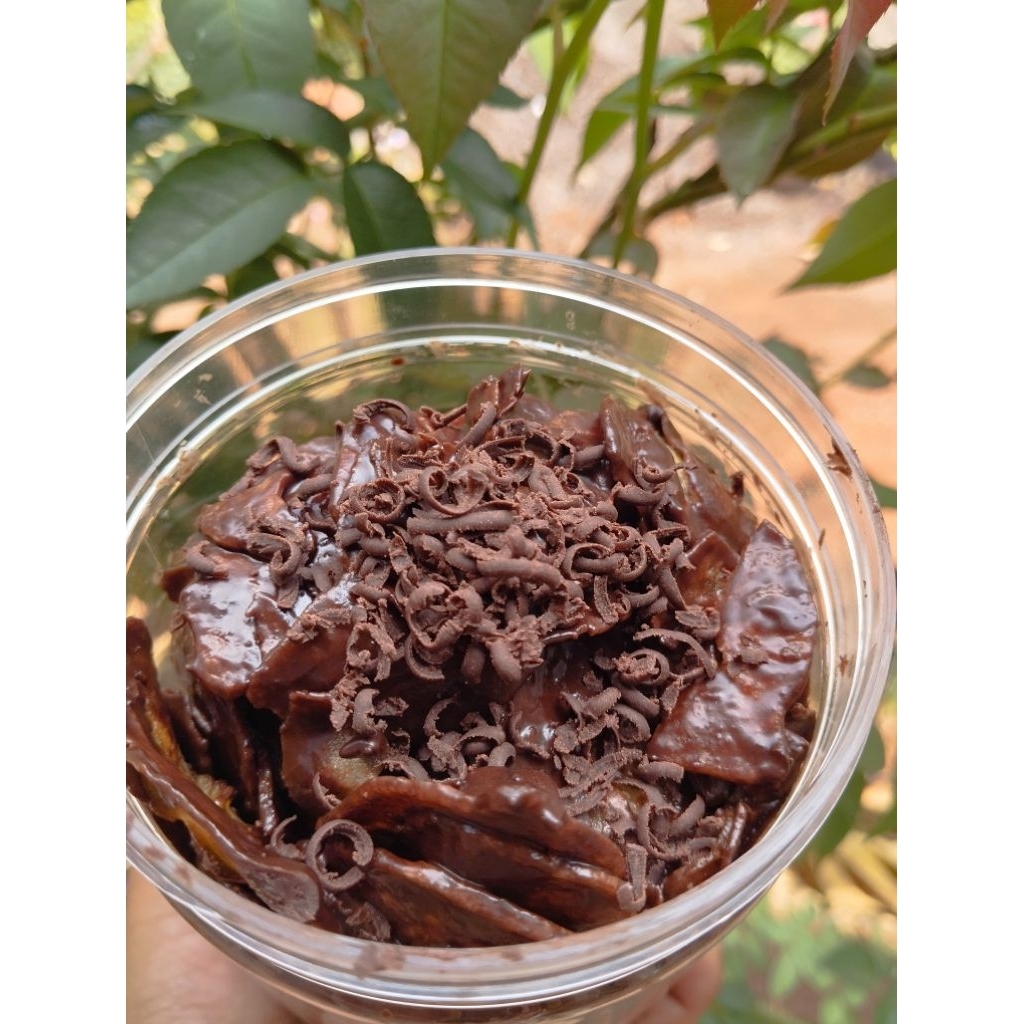 

keripik pisang coklat ngemil_ yuk