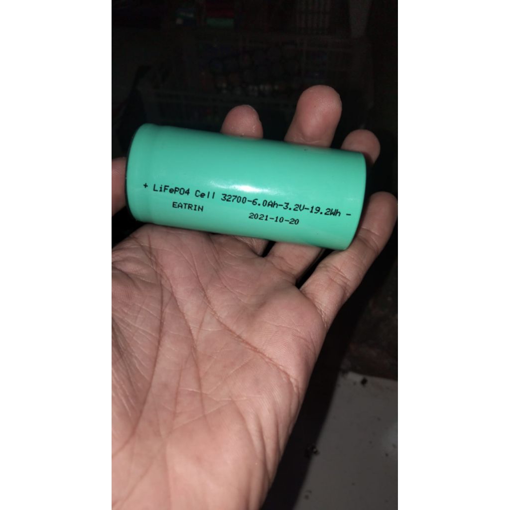 battery lifepo4 32700 3,2volt 6ah