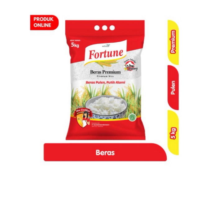 

Fortune Beras Pulen Premium 5Kg