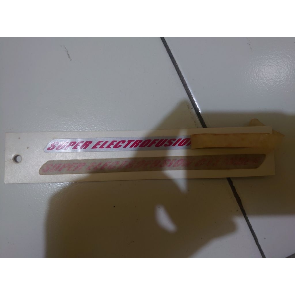 stiker elektrofusion Kawasaki ninja KIS nos