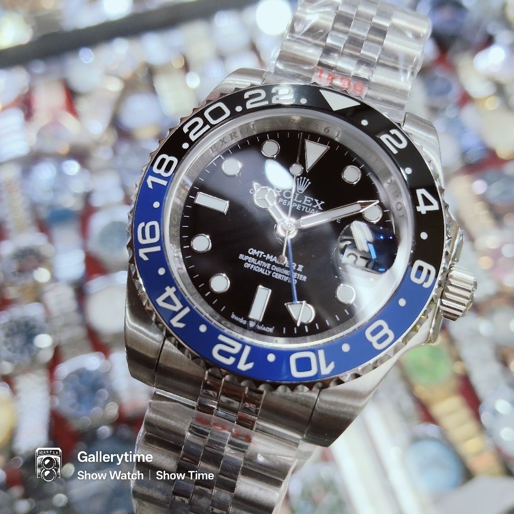 Jam Tangan Pria Automatic GMT Master II Batman