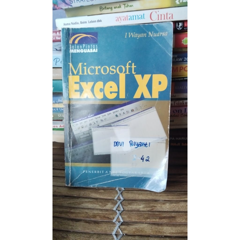 BUKU MICROSOFT EXCEL XP