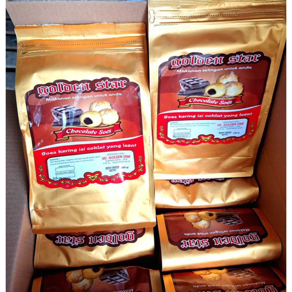 

1DUS SOES GOLDEN STAR NYOKLAT 500GR