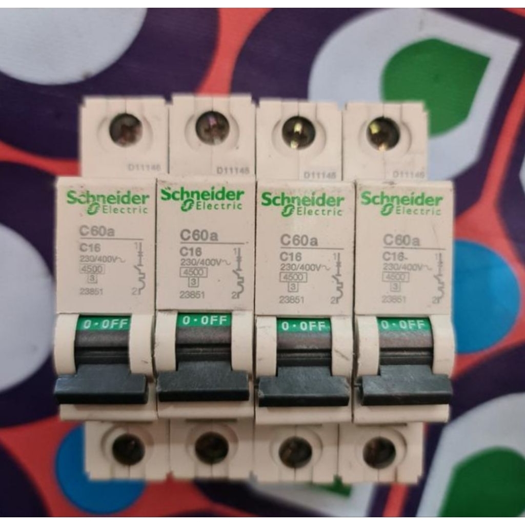 mcb 16a 1phase schneider