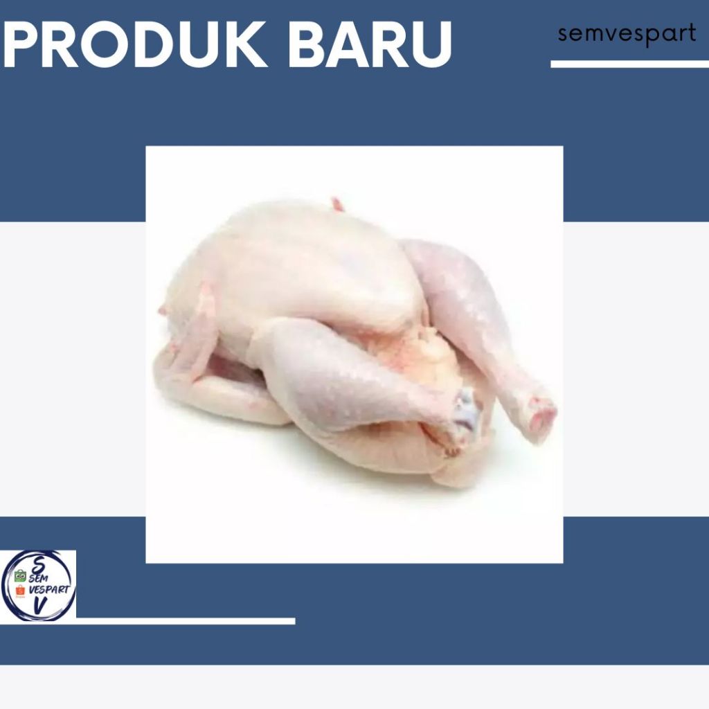 

Ayam Karkas Broiler Ayam Potong Utuh 0.8-09