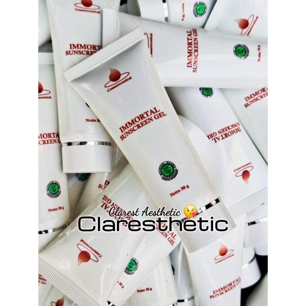 IMMORTAL SUNSCREEN GEL 50gram JUMBO