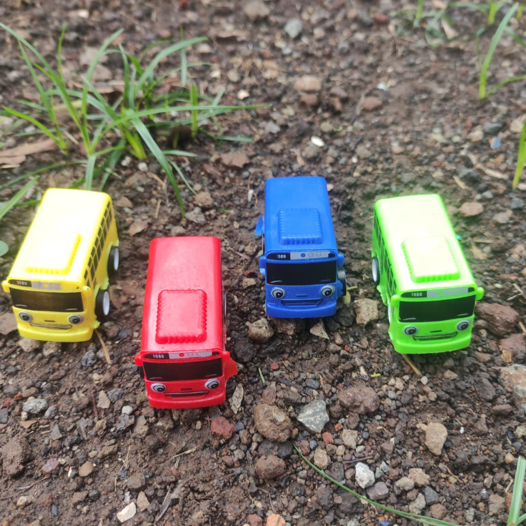 mobil bus tayo kecil pullback / bis tayo / mobil mobilan anak / mainan kendaraan
