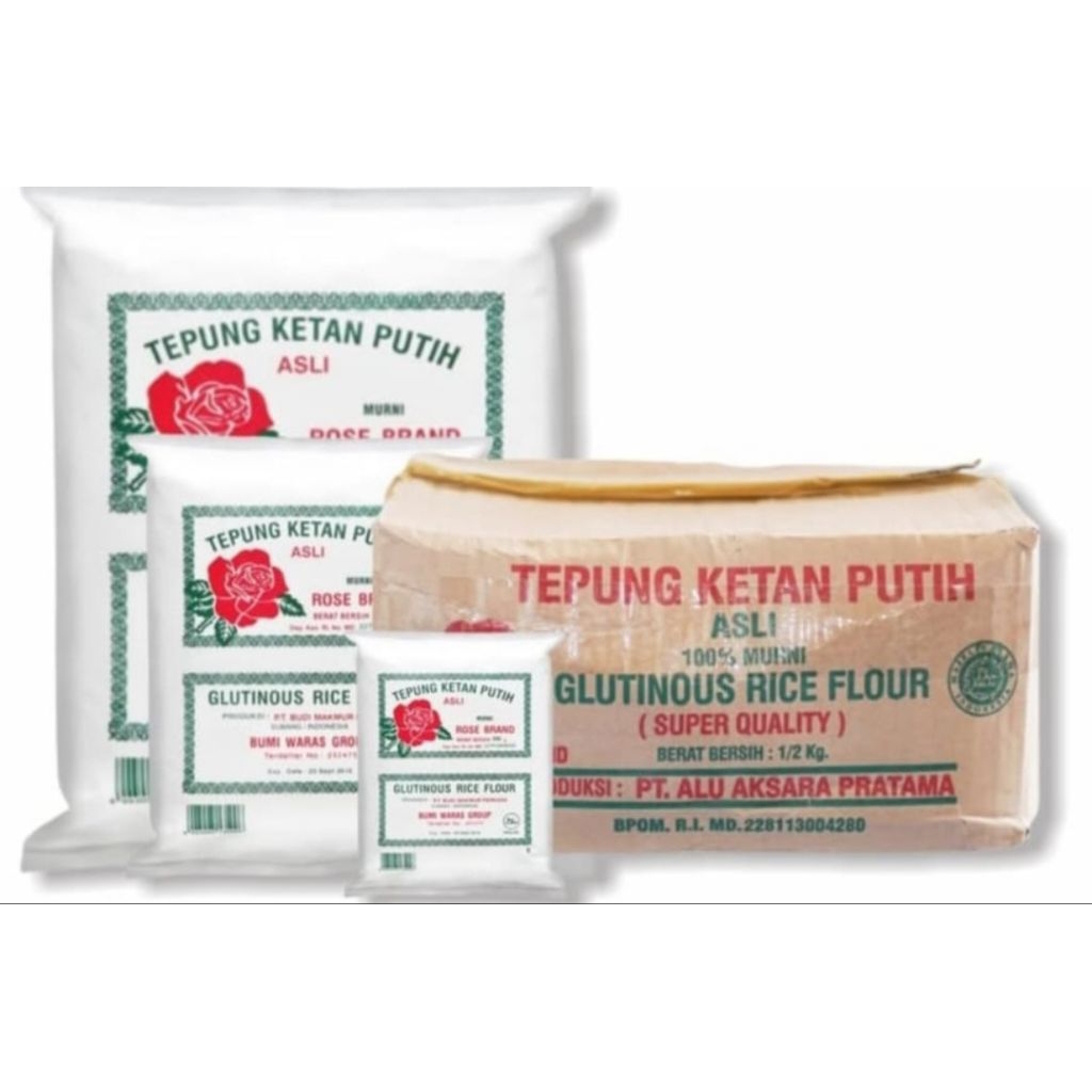 

TEPUNG KETAN ROSE BRAND 1 DUS