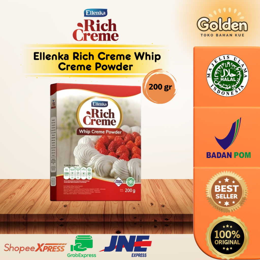 

Ellenka Rich Creme Whip Creme Powder 200 gr