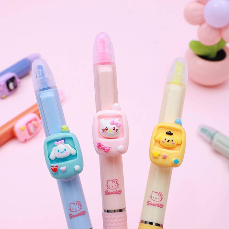 

PULPEN STABILO LUCU | PULPEN WARNA KITTY | HIGHLIGHTER PEN KUROMI | POM | CINAMOROL | MELODY